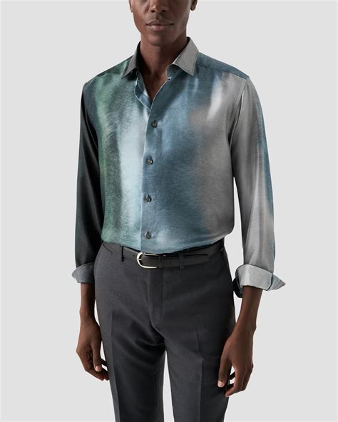 Silk twill shirt 